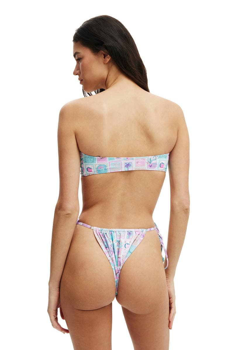 COTTON ON BODY Women's Cut Out Bandeau Bikini Top, Alternate, color,