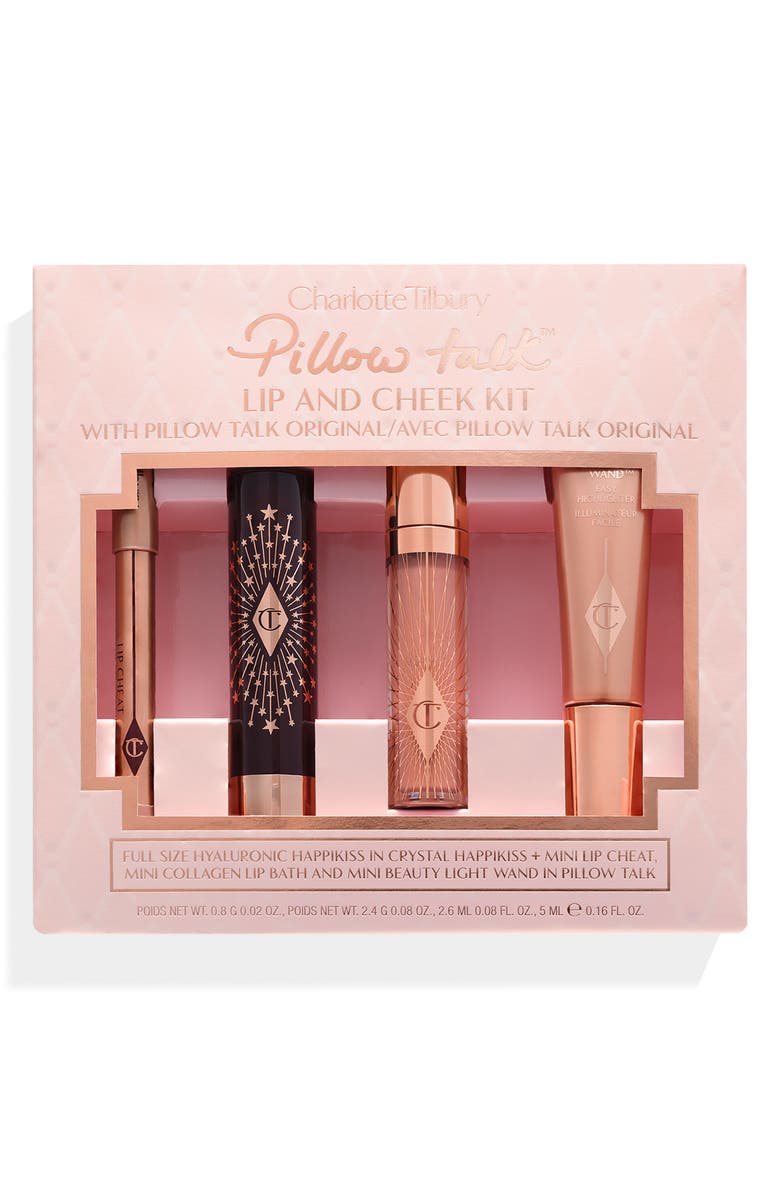 Charlotte Tilbury Pillow Talk Iconic Lip & Cheek Kit, Alternate, color, Pillow Talk