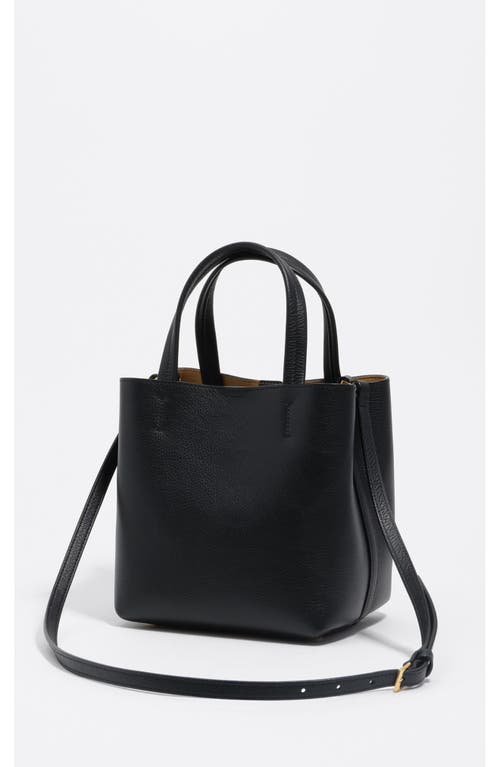 Bimba Y Lola Top-handle Leather Satchel Bag In Black