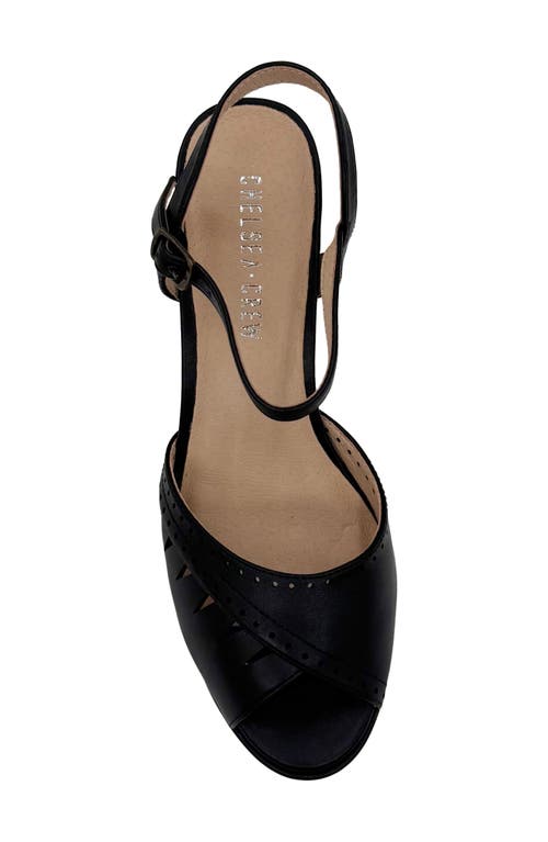 Chelsea Crew Aria Platform Sandal In Black