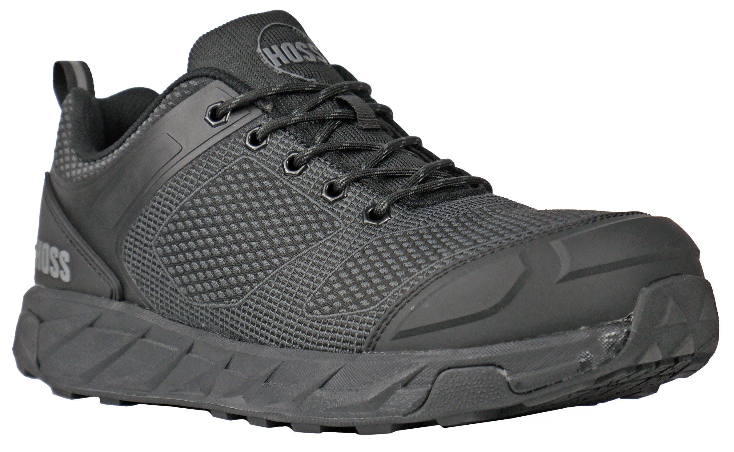 Hoss Boot Company HOSS Buster Low Composite Toe Athletic Work Shoe, Main, color, Black