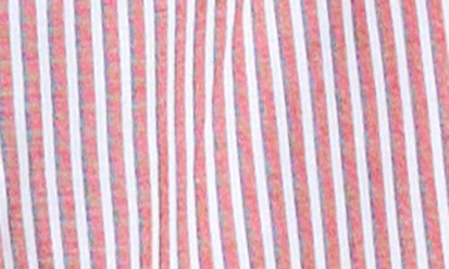 Honeydew Hangout Stripe Pajama Shorts In Pink