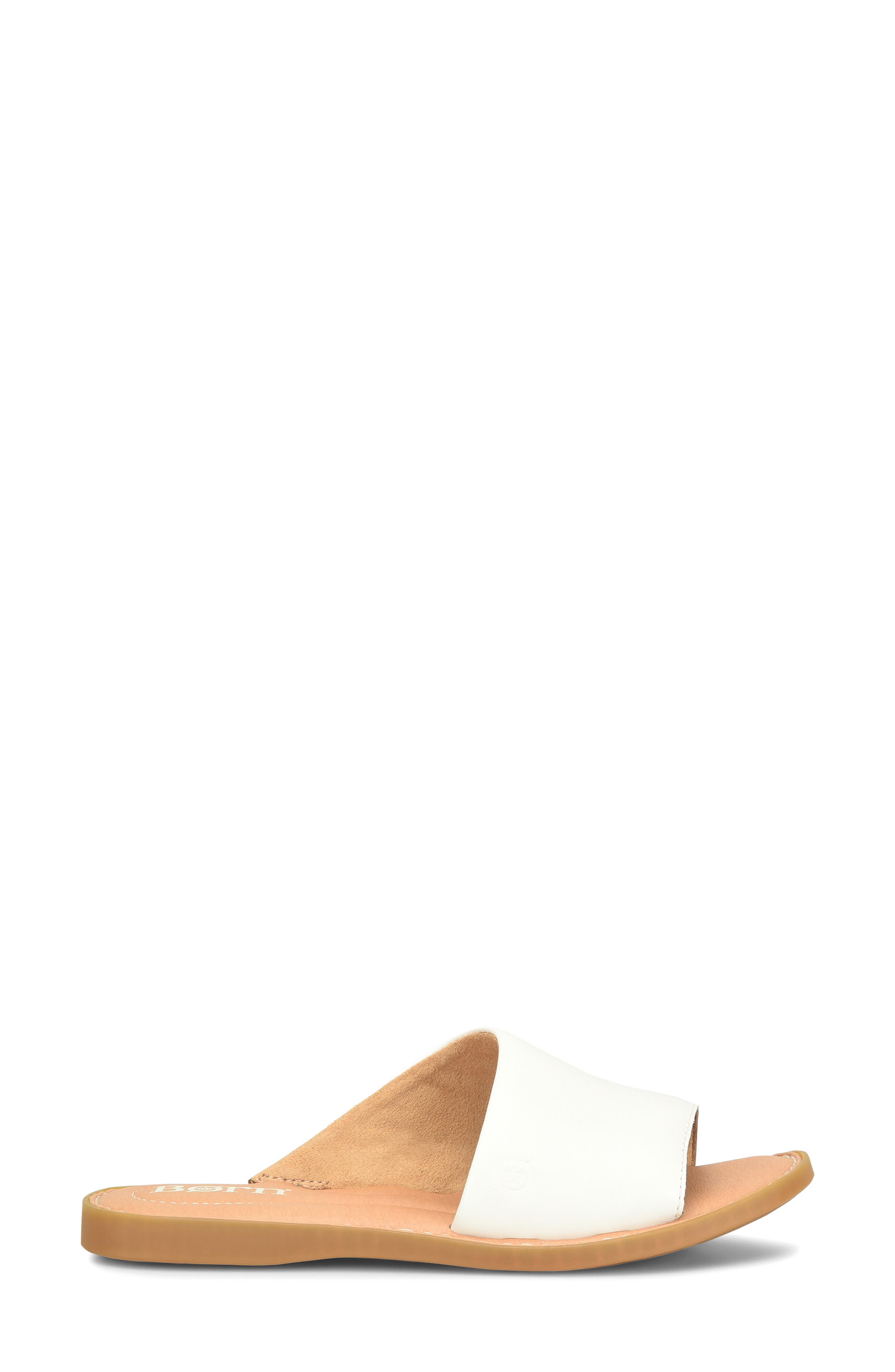 Børn Izabel Sandal, Alternate, color, Cream Metallic White