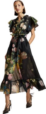 Cynthia Rowley Ramie Kaftan