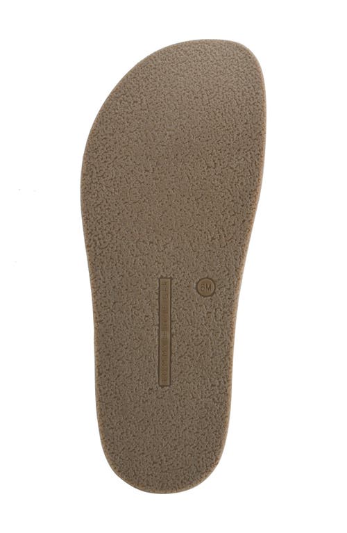 Tommy Hilfiger Relina Womens Faux Leather Thong Sandals In Tan