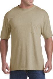 Harbor Bay by DXL Big & Tall Moisture-Wicking Pocket T-Shirt