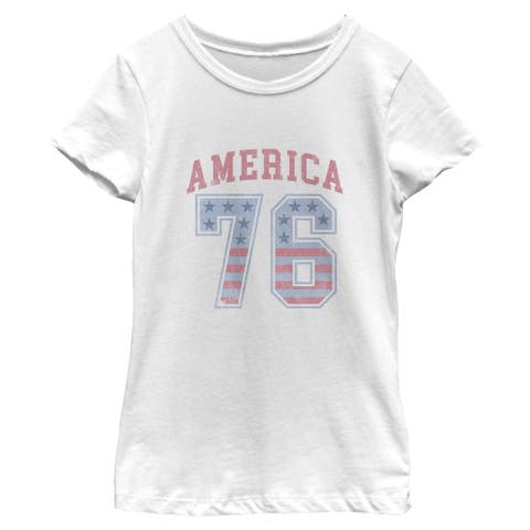Girls' Varsity America 76 Graphic Short Sleeve T-shirt