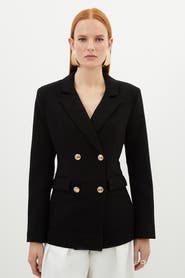 Karen Millen Tailored Double Breasted Blazer