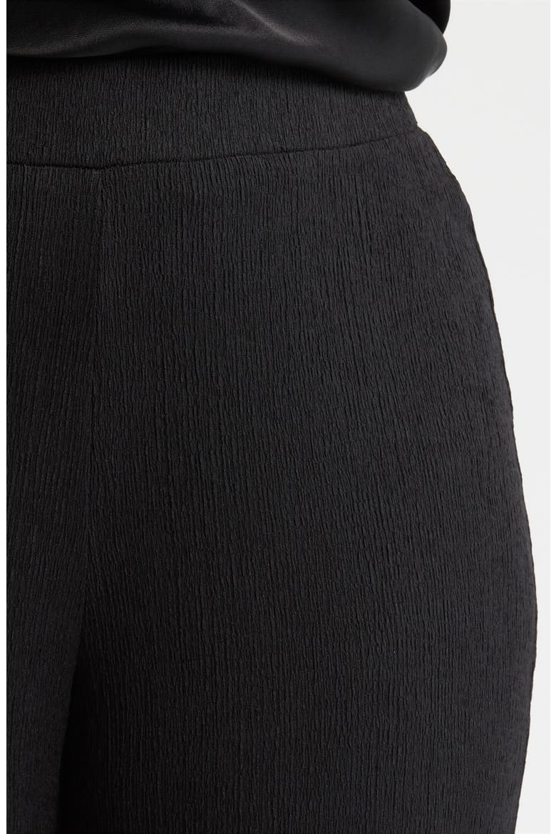 Pull-On Crop Wide Leg Pants, Alternate, color, ANNE BLACK