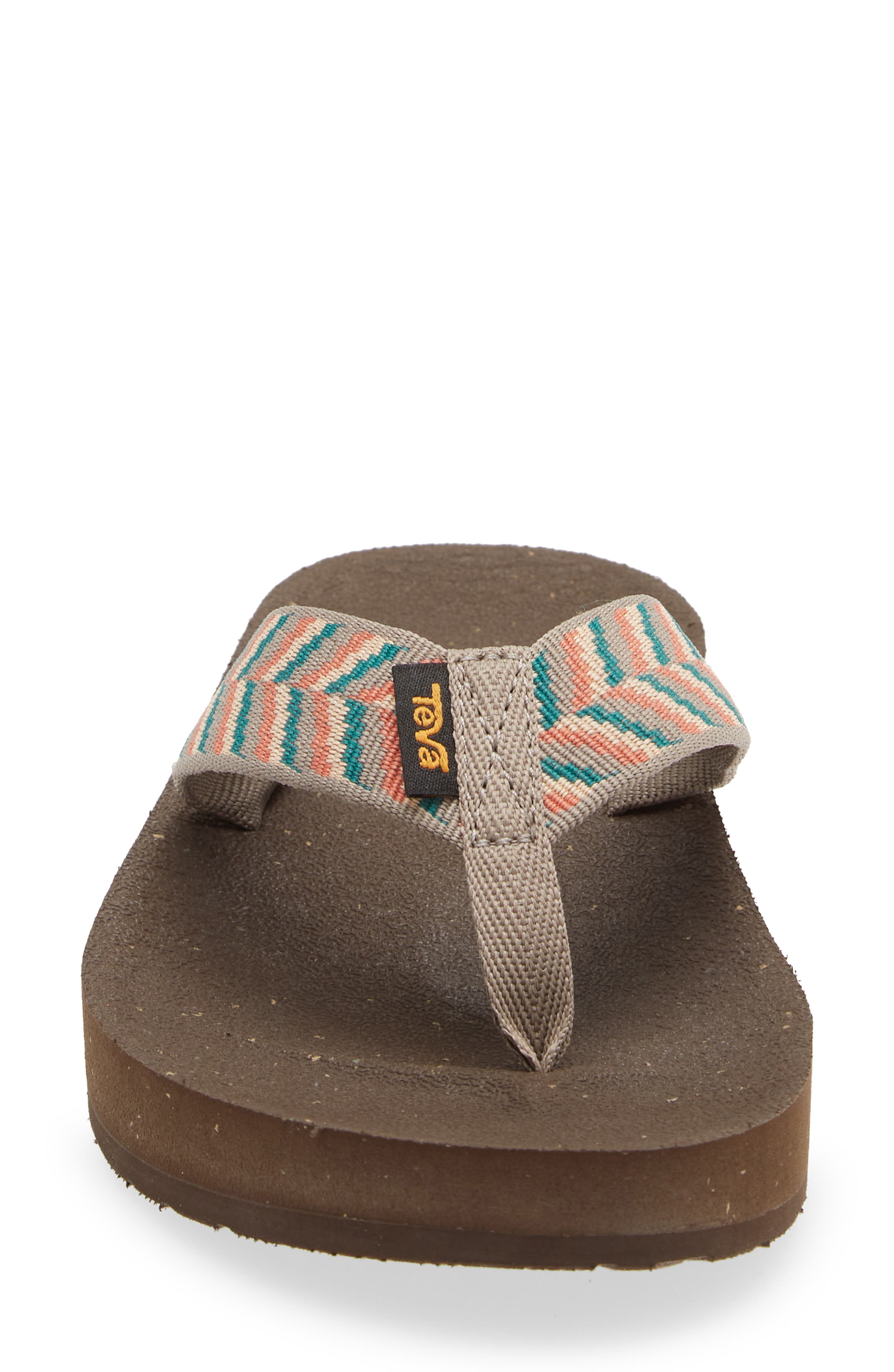 Reflip Flip Flop, Alternate, color, RETRO GEOMETRIC NEUTRAL
