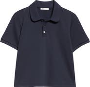 Sandy Liang Louise Piqué Polo