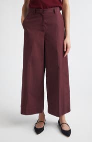 Max Mara Epoca Crop Wide Leg Pants