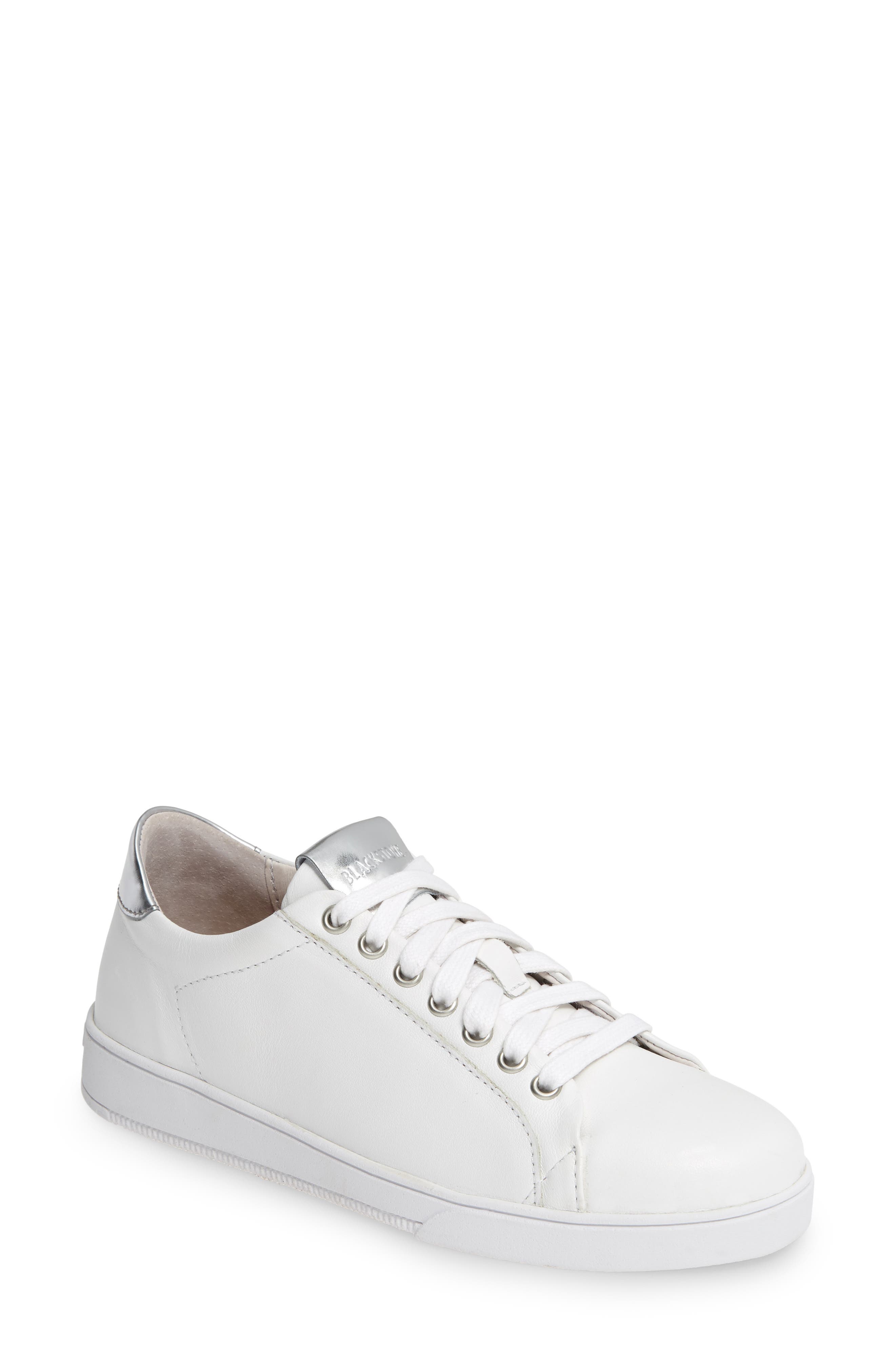 RL90 Low Top Sneaker, Main, color, WHITE/ SILVER LEATHER