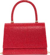ALESSIA BIANCHI Crystal Embellished Clutch