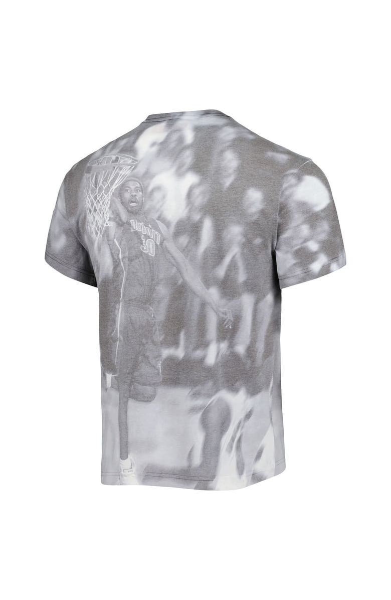 Mitchell & Ness Men's Mitchell & Ness Rasheed Wallace Heather Gray Detroit Pistons Above The Rim T-Shirt, Alternate, color, 