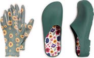 MUK LUKS Garden Clog and Glove Set