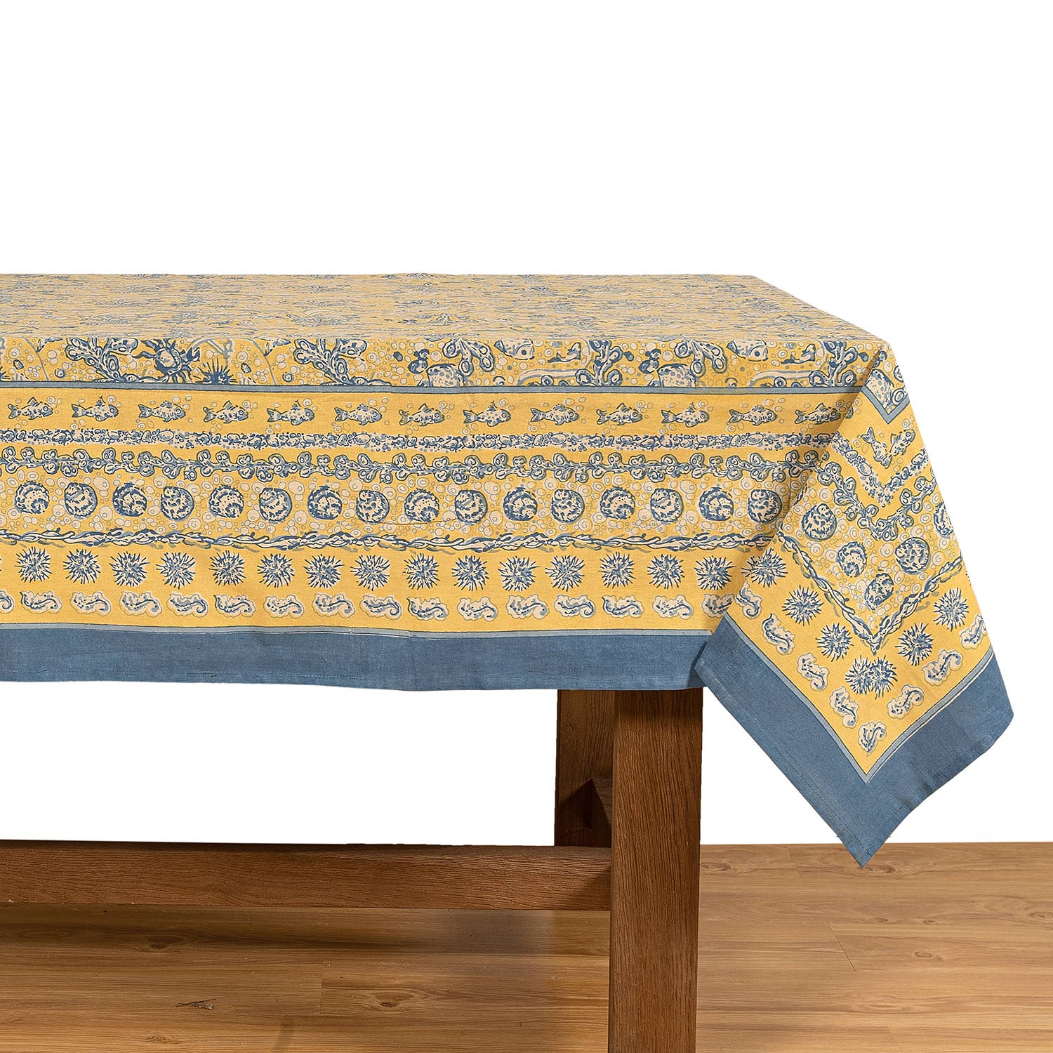 Blue/Yellow 71" x 142"