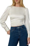 Joe's The Marie Tie Back Satin Top