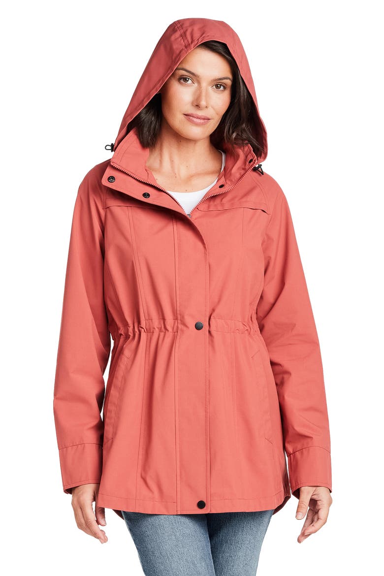 Water Resistant Packable Jacket, Alternate, color, CINNAMON