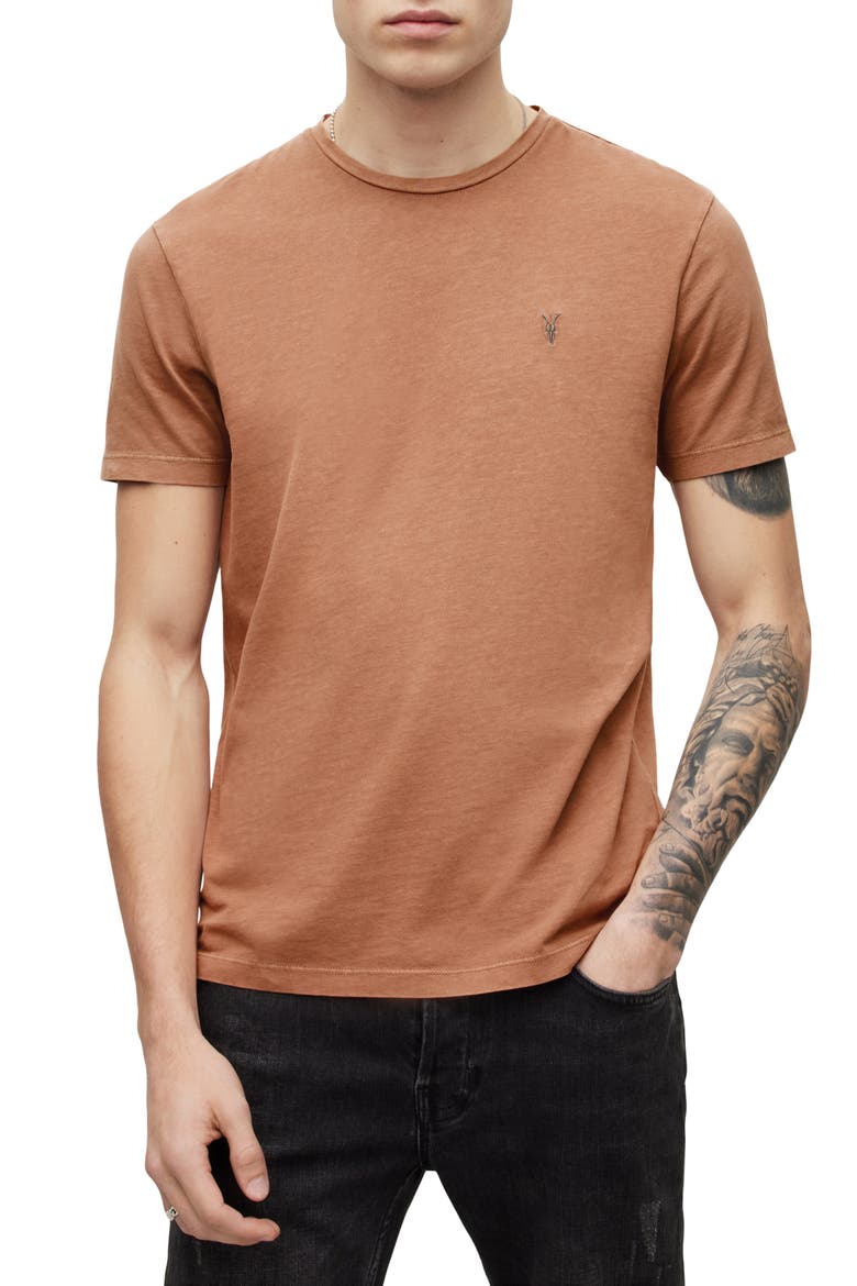 Ossage Cotton T-Shirt, Main, color, TERRACOTTA PINK