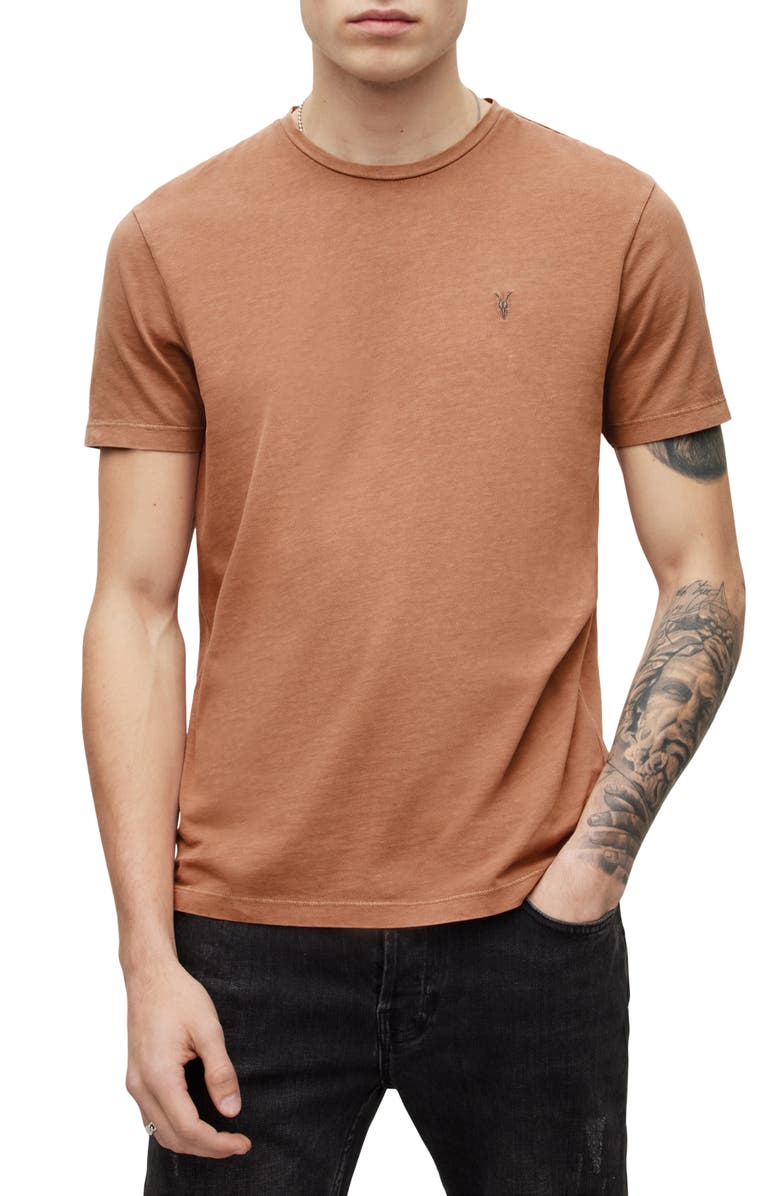 AllSaints Ossage Cotton T-Shirt, Main, color, 