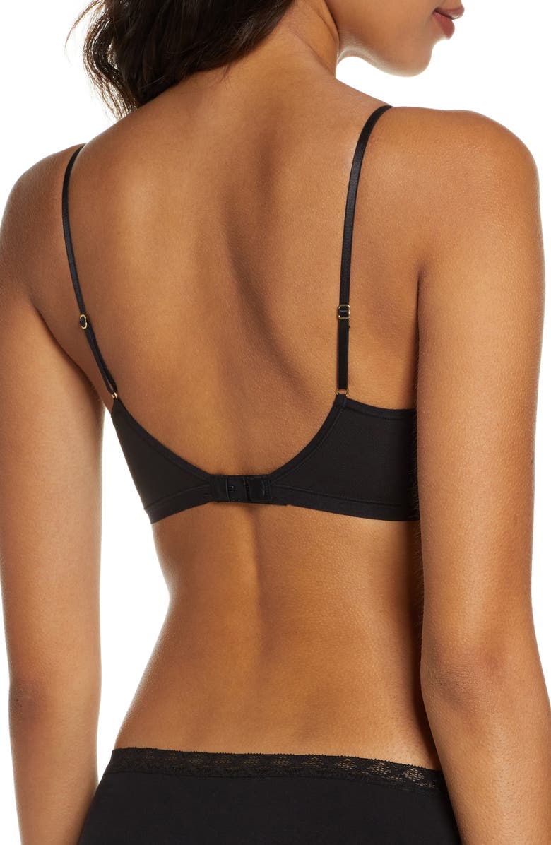 Natori Understated Underwire T-Shirt Bra, Alternate, color, Black