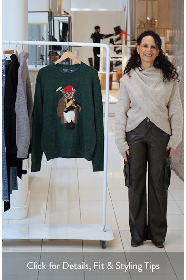 Polo Bear Roll Crewneck Sweater video