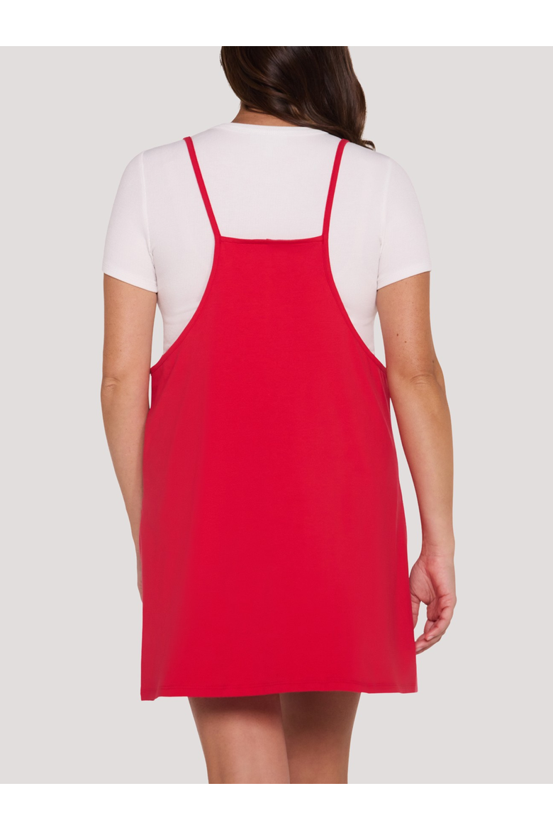 Sleeveless Relaxed Fit Dress Romper, Alternate, color, Ski Patrol