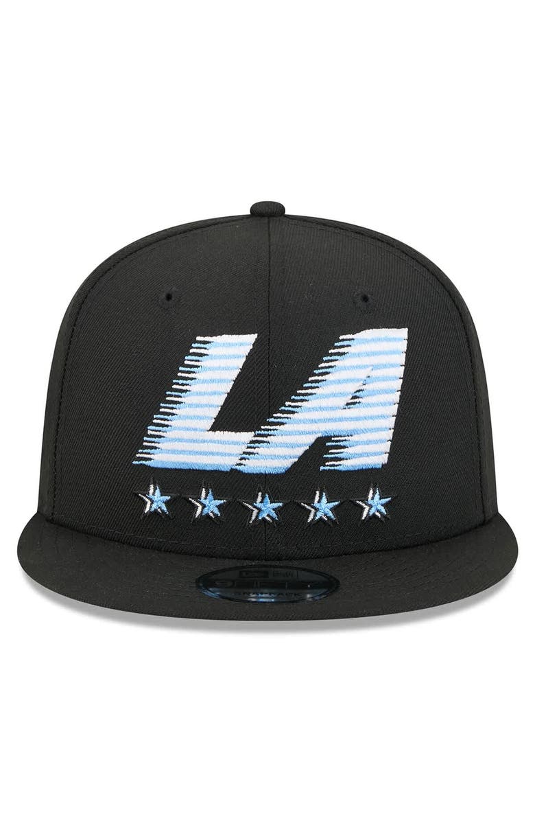 New Era Men's New Era Black LA Clippers 2025/26 City Edition Alternate 9FIFTY Snapback Hat, Alternate, color, Black