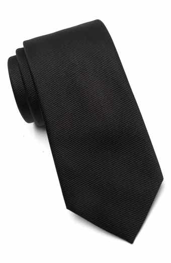 Textured Solid Silk Tie