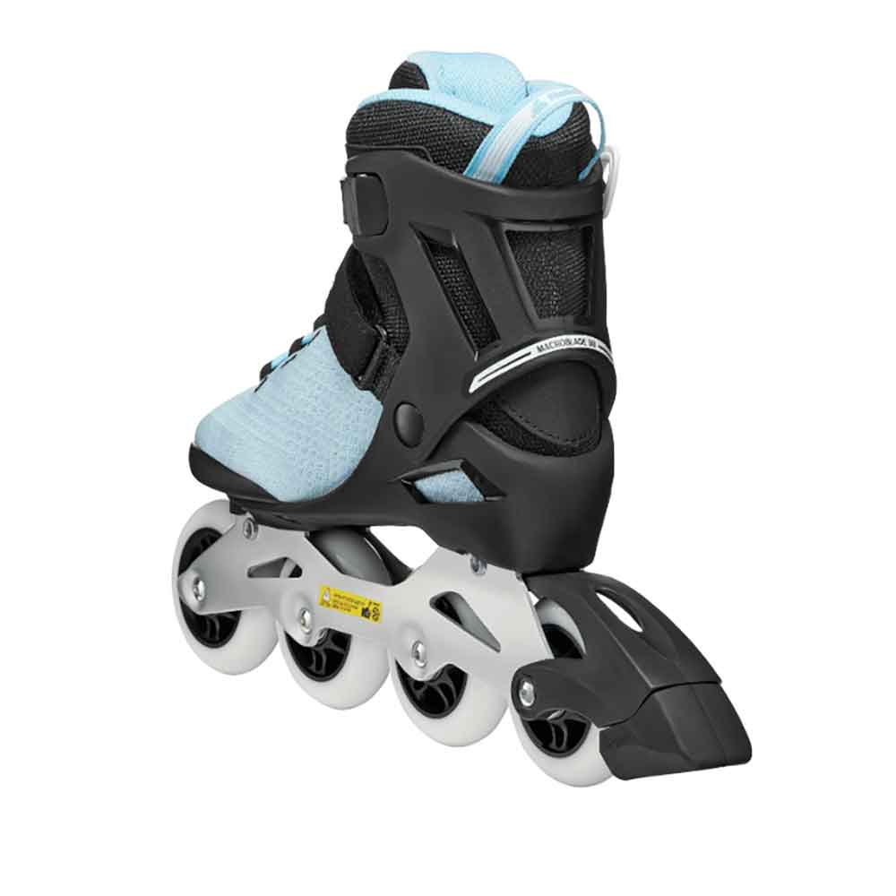Rollerblade Macroblade 80 Womens Inline Skates, Alternate, color, Powder Blue/Black