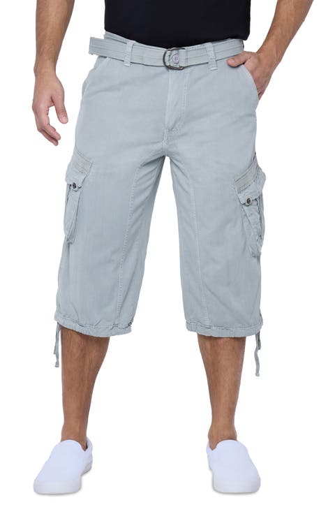 Belted Cargo Shorts