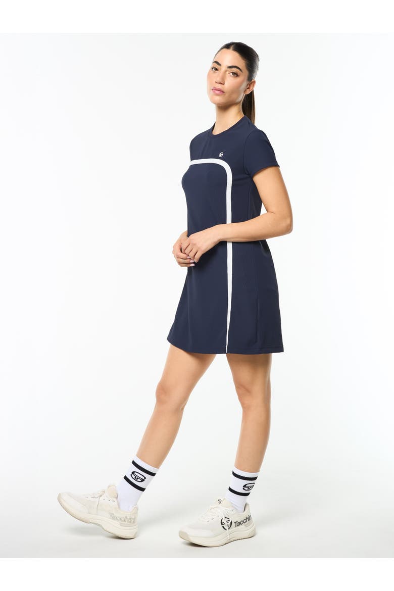 Bria Dress, Alternate, color, MARITIME BLUE