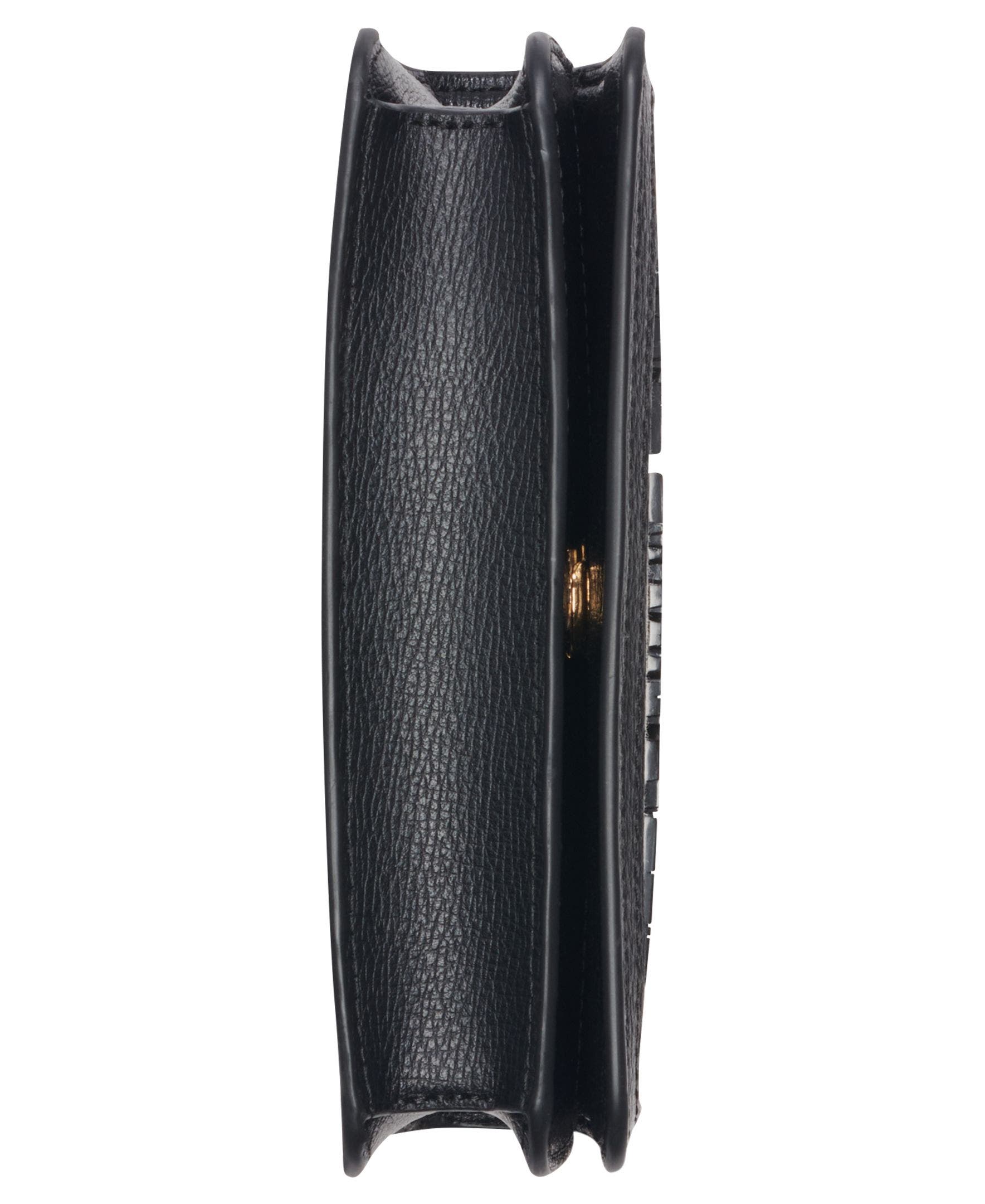 KARL LAGERFELD PARIS Kosette Canvas Shoulder, Alternate, color, Natural/Black