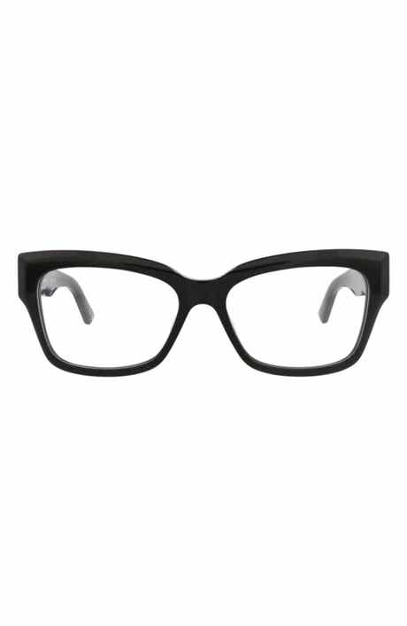 Balenciaga 55mm Rectangular Optical Glasses
