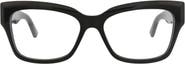 Balenciaga 55mm Rectangular Optical Glasses