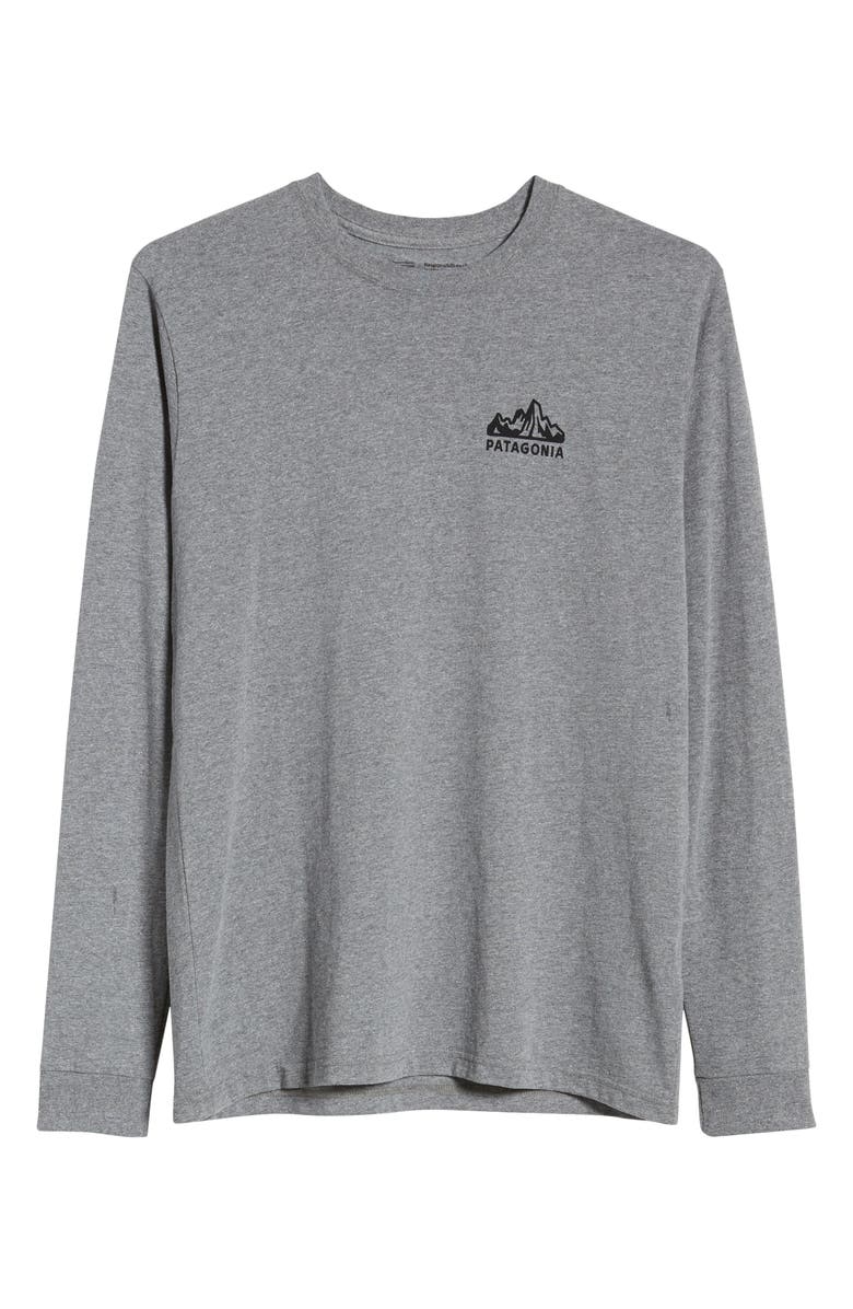 Patagonia Fitz Roy Scope Long Sleeve Responsibili-Tee T-Shirt, Alternate, color, 
