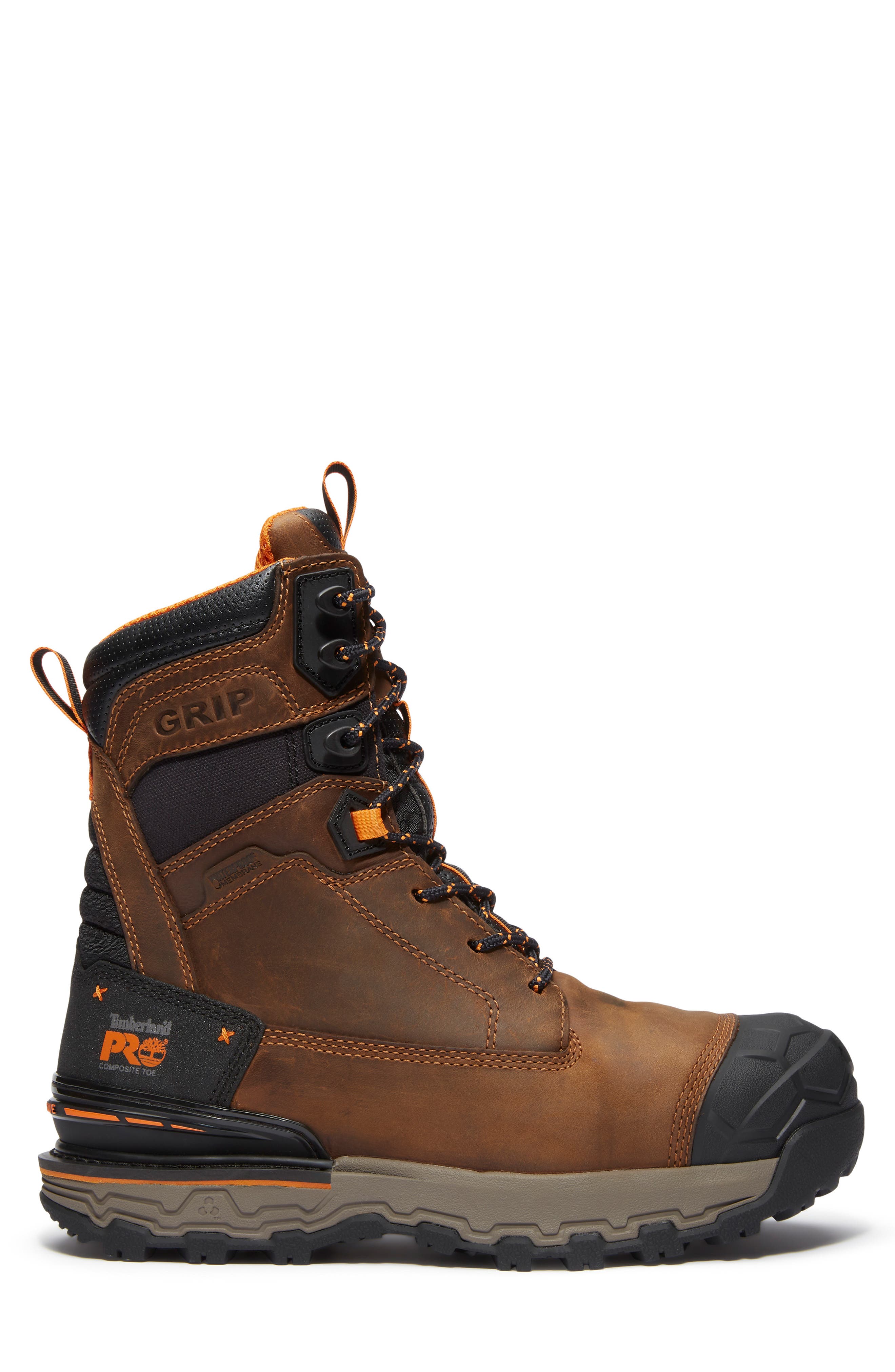 Timberland Boondock Ultralight 8" Composite Toe Waterproof Insulated Work Boot, Alternate, color, 