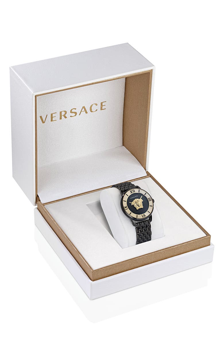 Versace La Medusa Bracelet Watch, 38mm, Alternate, color, 