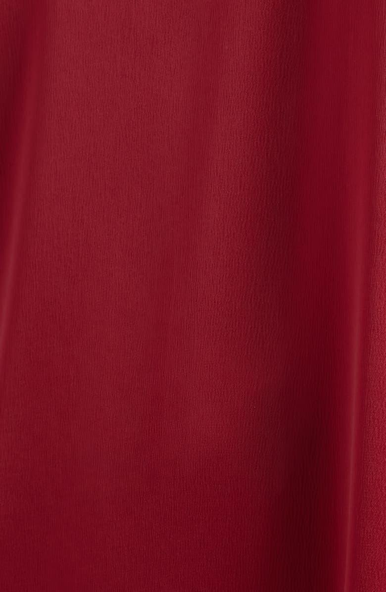 Anne Klein Embellished Cuff Tunic Top, Alternate, color, Titan Red