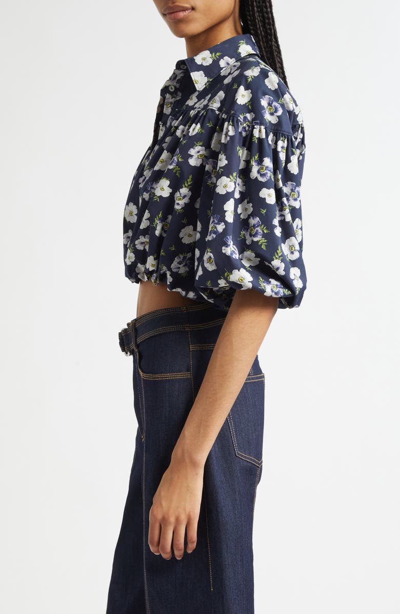 Cinq à Sept Tossed Poppies Elysa Top, Alternate, color, 