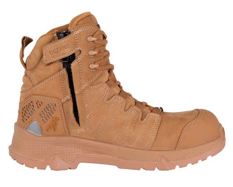 Octane Composite Toe Zipper Work Boot