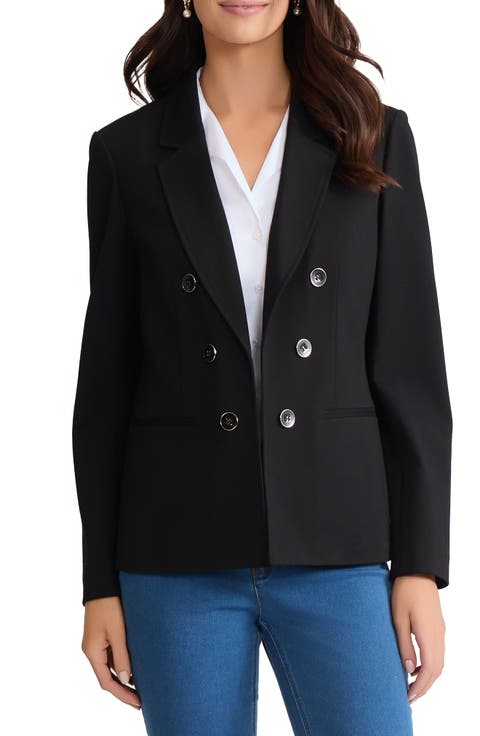 Faux Double Breasted Jacket