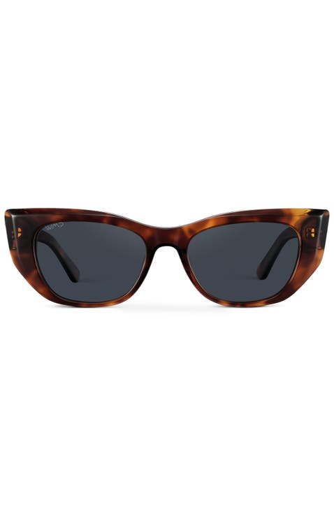 Evelyn - 50mm Cat-Eye Polarized Sunglasses