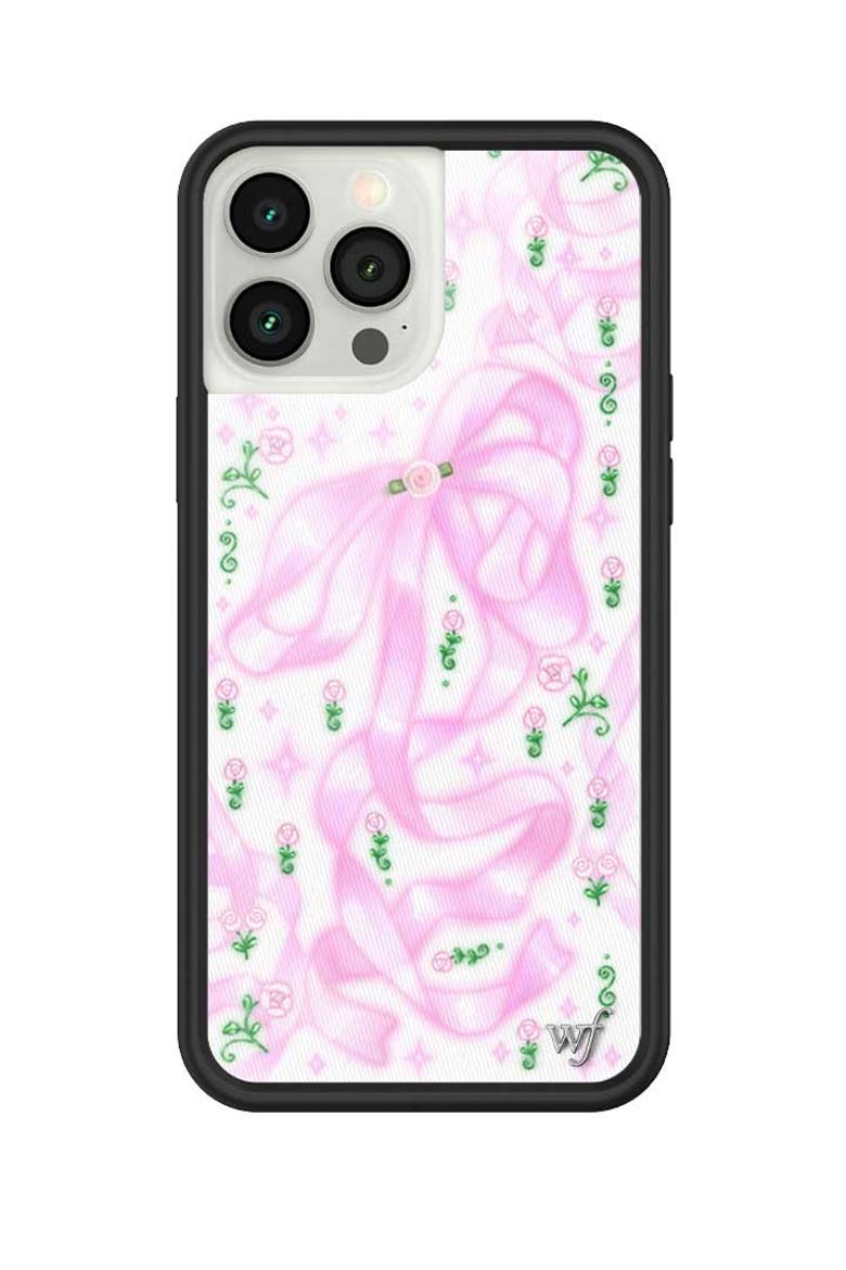 Ribbons & Rosettes iPhone Case, Alternate, color, Pink