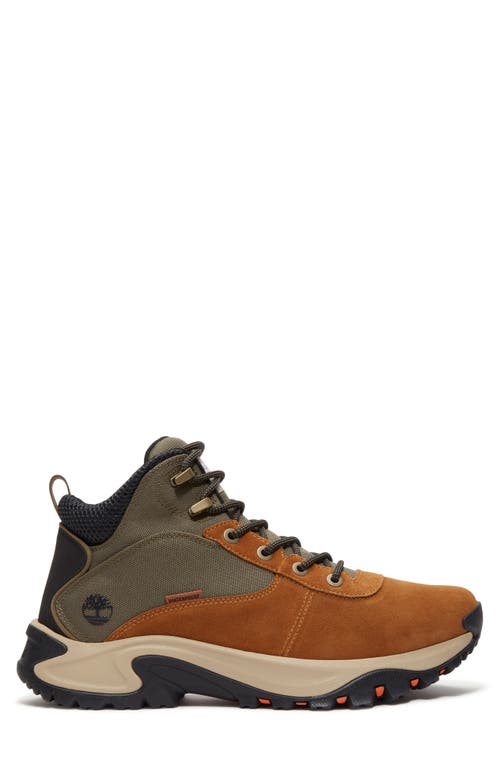 Timberland Mt. Maddsen Waterproof Hiking Boot In Medium Brown Suede
