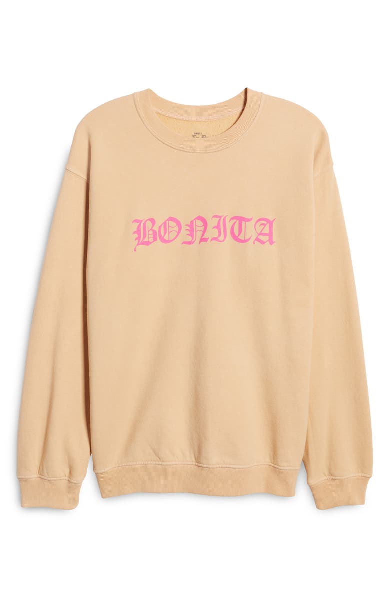 Viva La Bonita Neon Bonita Cotton Sweatshirt, Main, color, 