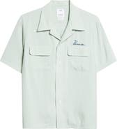 VISVIM Judd Embroidered Graphic Camp Shirt