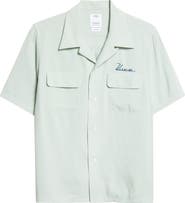 VISVIM Judd Embroidered Graphic Camp Shirt