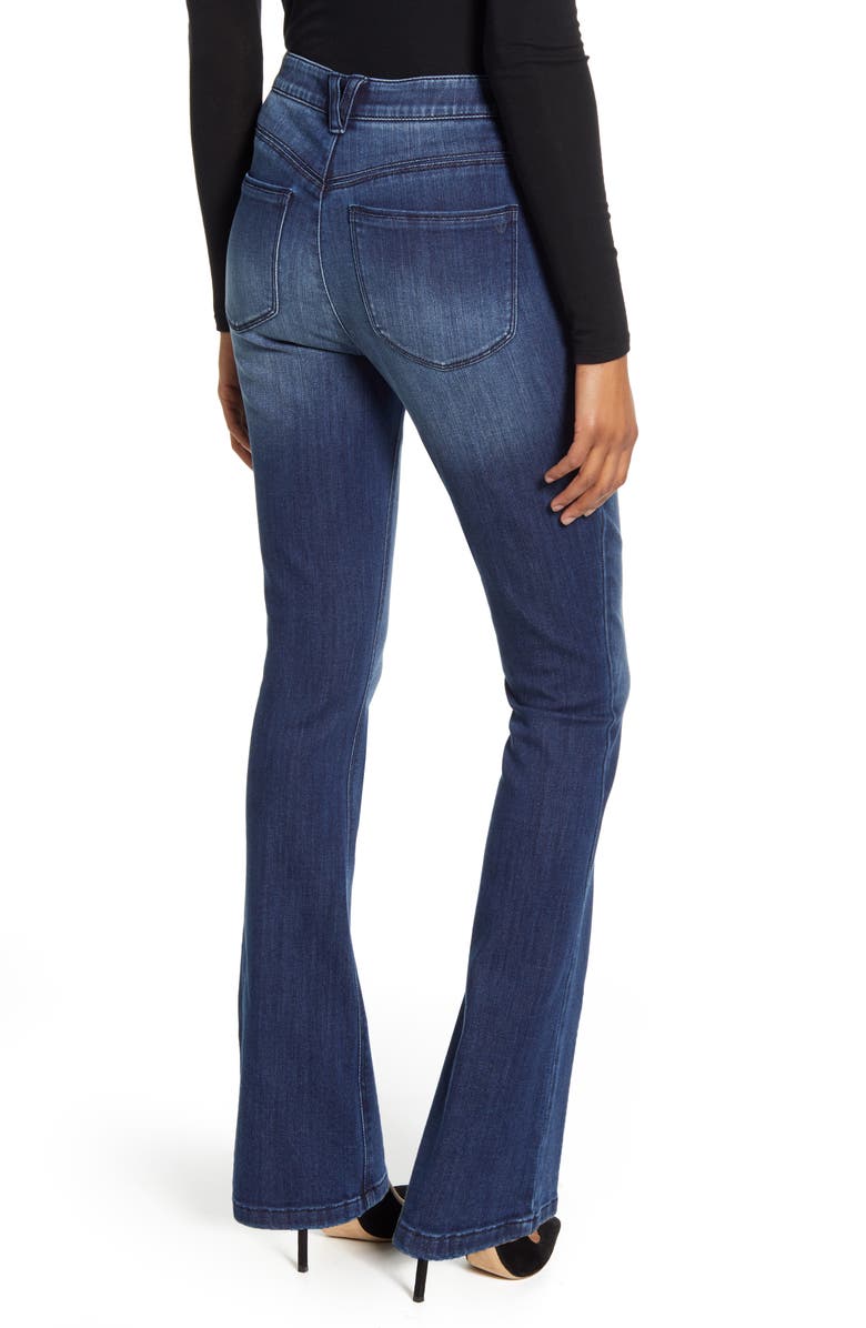 Wit & Wisdom Ab-Solution Itty Bitty High Waist Bootcut Jeans, Alternate, color,